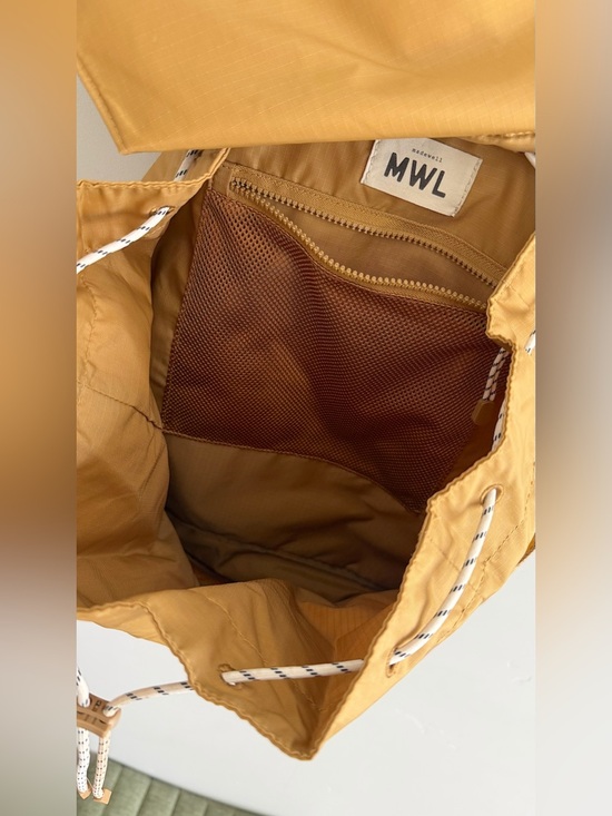 Madewell Ripstop Nylon Backpack in Toffee main image 9